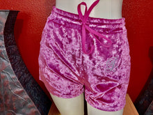 Load image into Gallery viewer, two piece velvet short summer set
