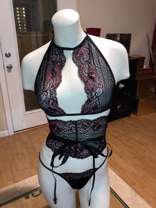 sex me 4 piece lingerie set