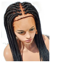 Load image into Gallery viewer, custom hand braided wig unit
